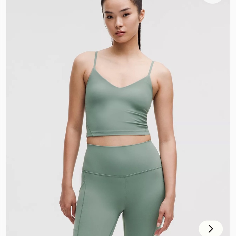 Lululemon Align Cropped Cami A/B cup size 2